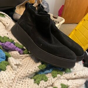 Black Suede Women’s Ankle boot